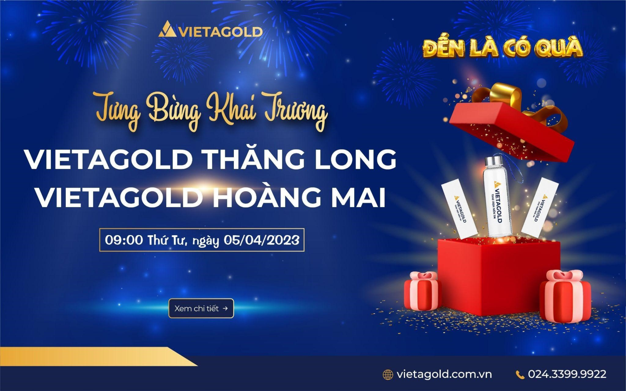 KHAI TRƯƠNG THÊM 2 ĐIỂM GIAO DỊCH VÀNG VIETAGOLD TẠI HÀ NỘI