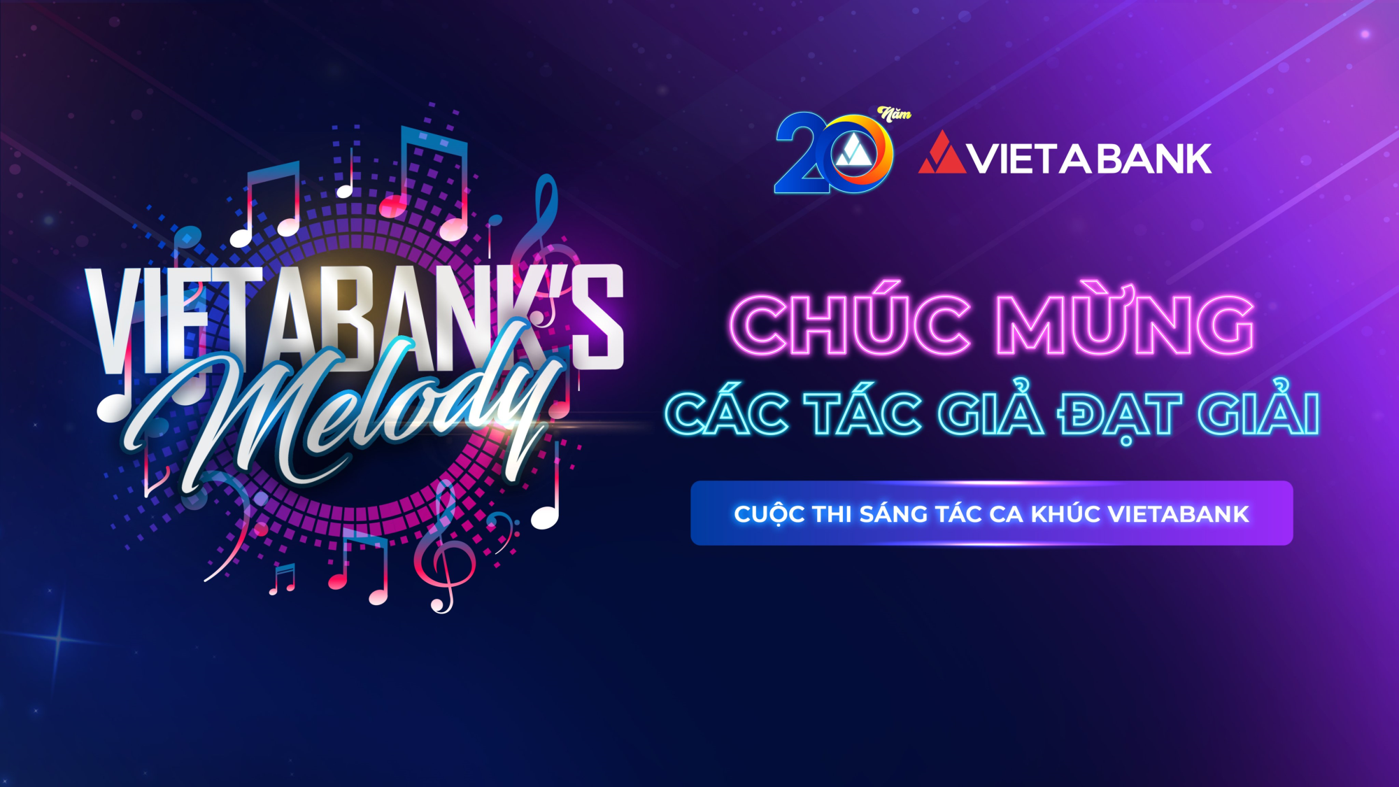 Công bố kết quả cuộc thi “Sáng tác ca khúc VietABank – VietABank’s Melody”