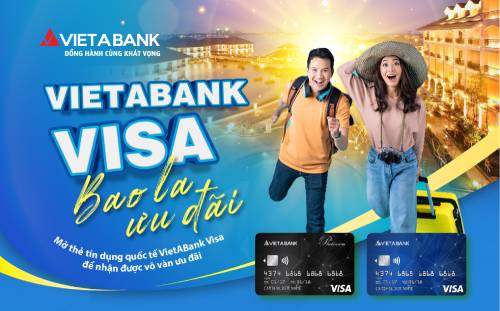 VietABank Visa - Bao la ưu đãi