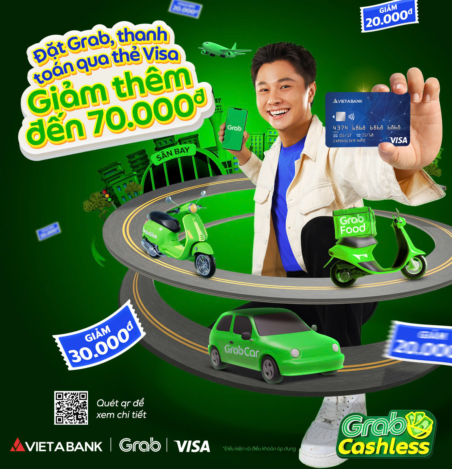 Chào Xuân rộn ràng – Quẹt Visa, Nhận ưu đãi ngập tràn cùng VietABank 
