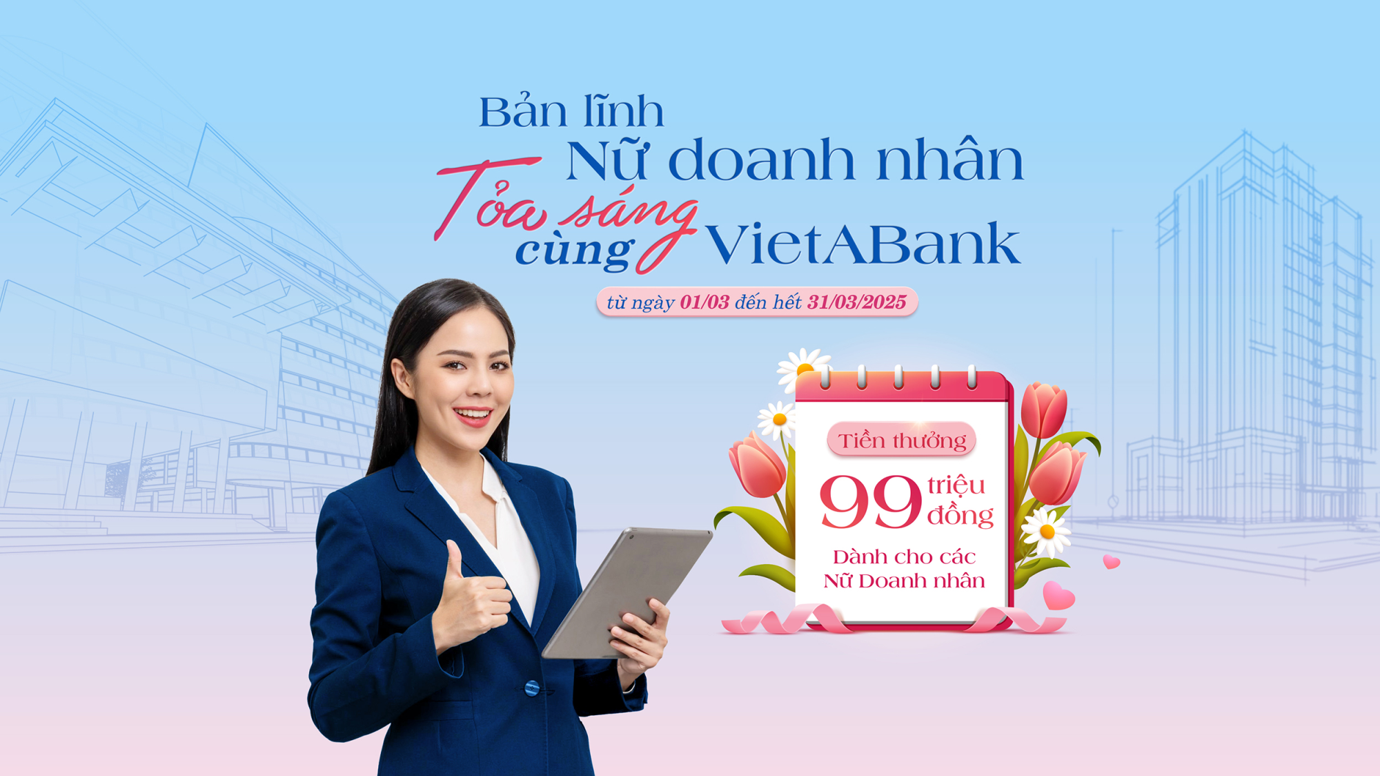 BẢN LĨNH NỮ DOANH NHÂN – CÙNG VIETABANK TỎA SÁNG