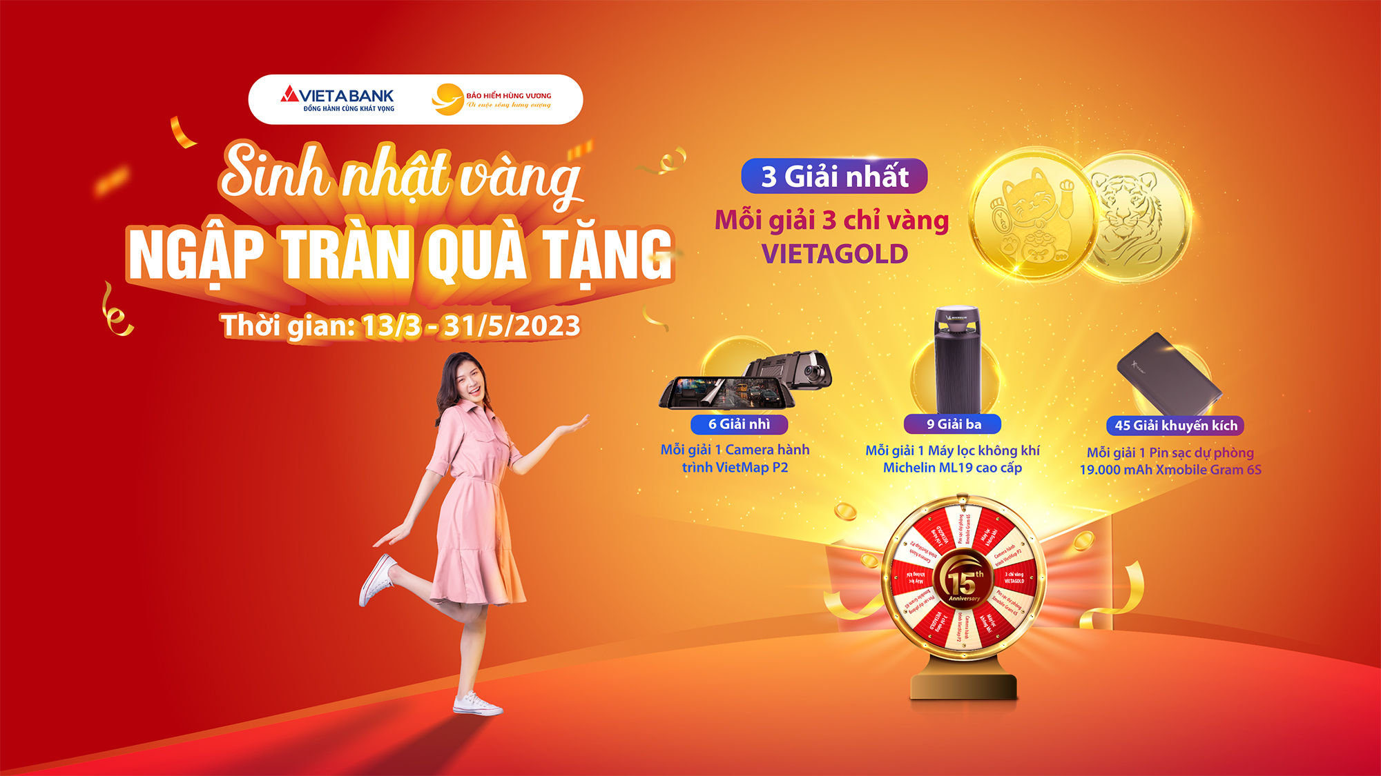 [BHV x VietABank] SINH NHẬT VÀNG – NGẬP TRÀN QUÀ TẶNG